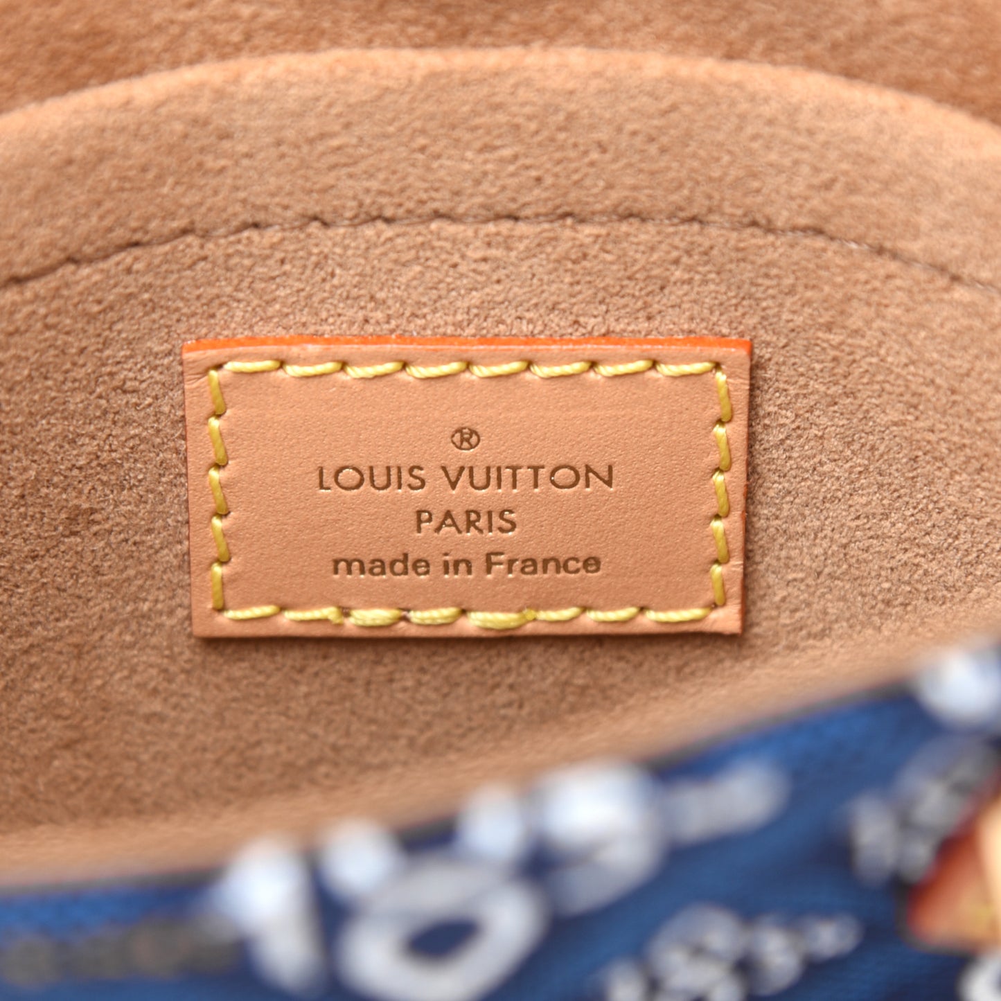Jacquard Since 1854 Petit Sac Plat Blue