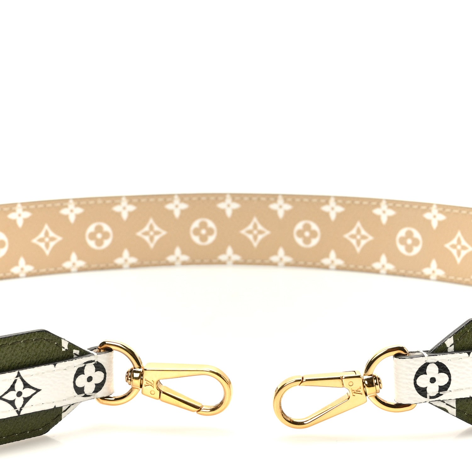 Louis Vuitton Monogram Giant Bandouliere Shoulder Strap Kaki 3 of 3