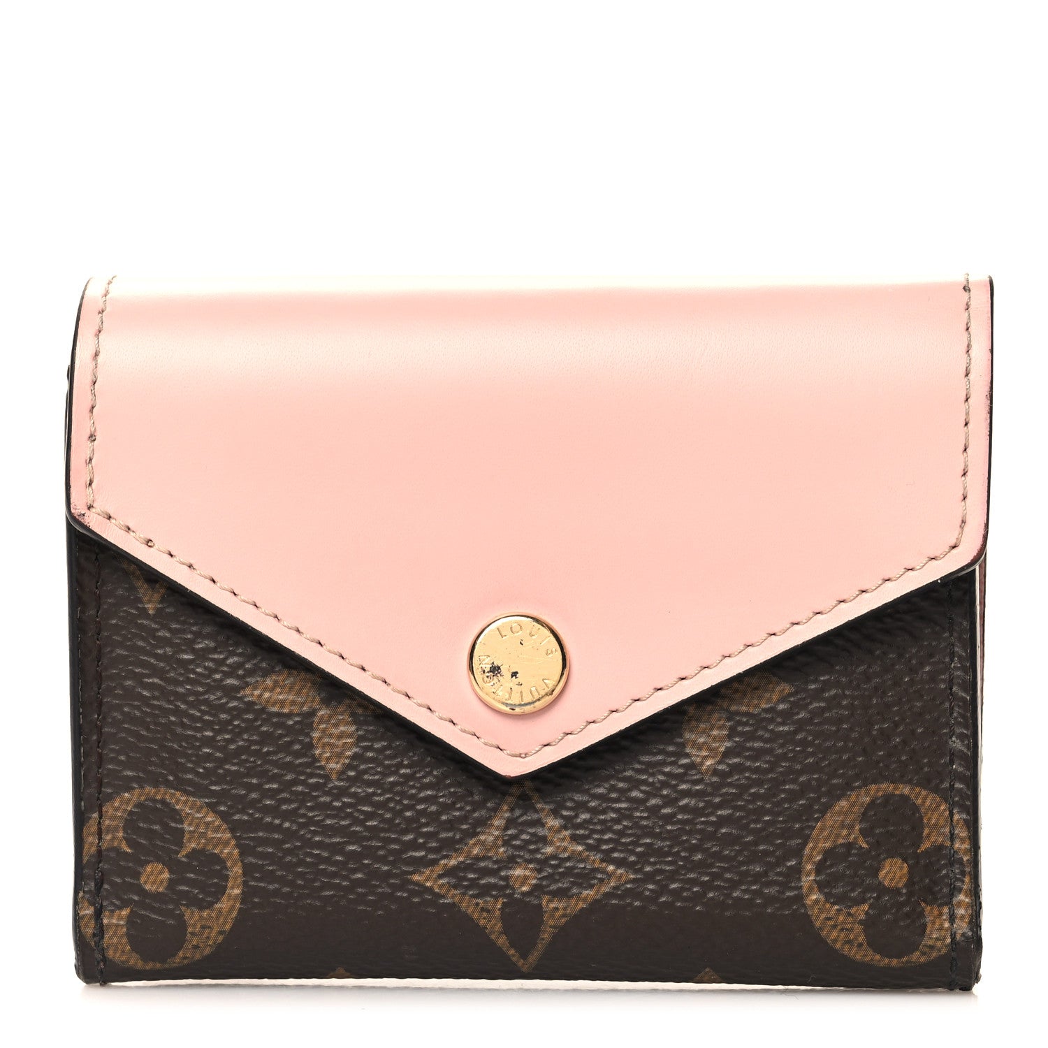 Louis Vuitton Monogram Zoe Wallet Rose Ballerine 1 of 8