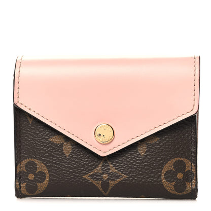 Louis Vuitton Monogram Zoe Wallet Rose Ballerine 1 of 8