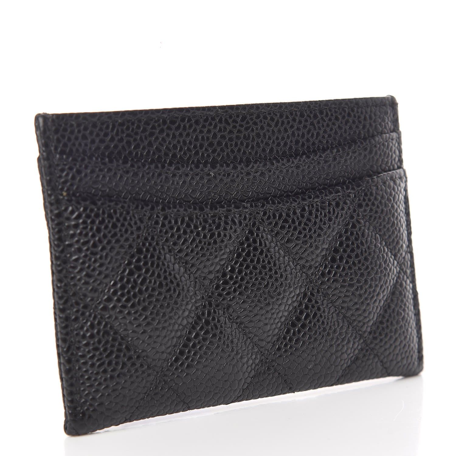 Chanel Caviar Quilted Card Holder Black 3 of 8