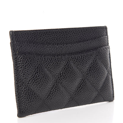 Chanel Caviar Quilted Card Holder Black 3 of 8