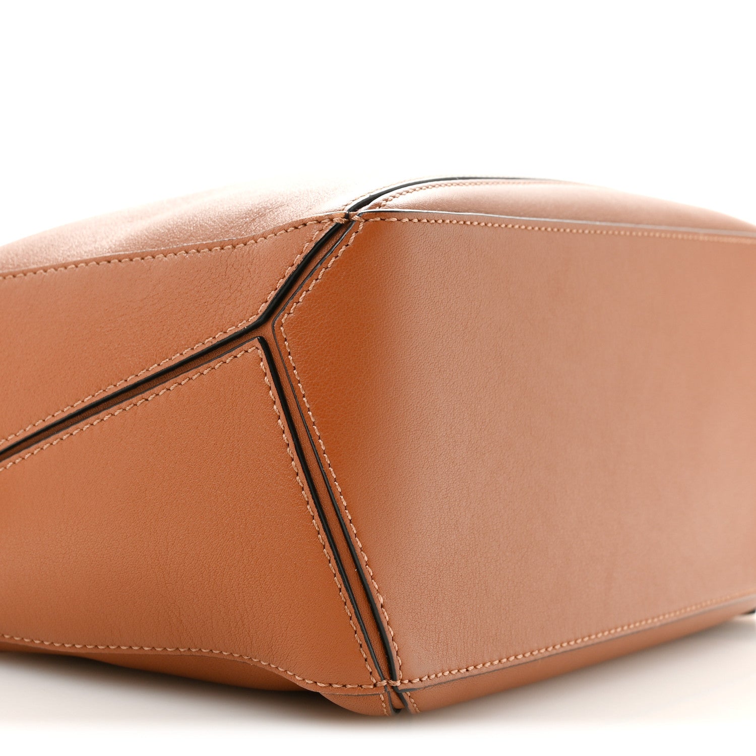 Loewe Calfskin Small Puzzle Bag Tan 9 of 10