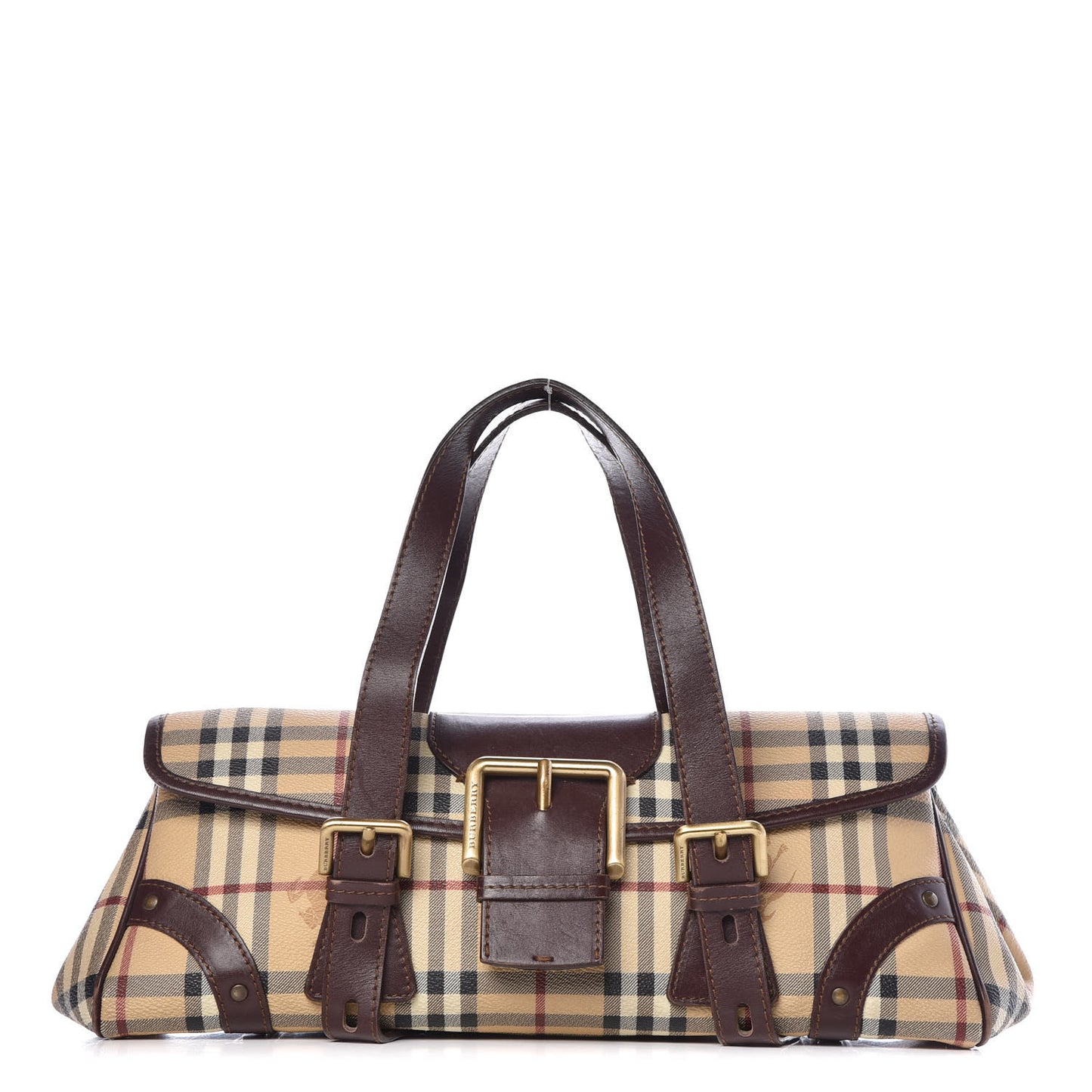 Haymarket Check Buckle Satchel