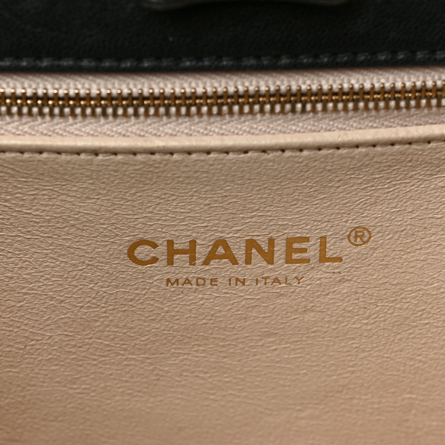 Chanel Lambskin Stitched Large Coco Lux Shopping Tote Black 6 of 9
