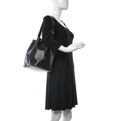 Louis Vuitton Epi Petit Noe Black 2 of 15