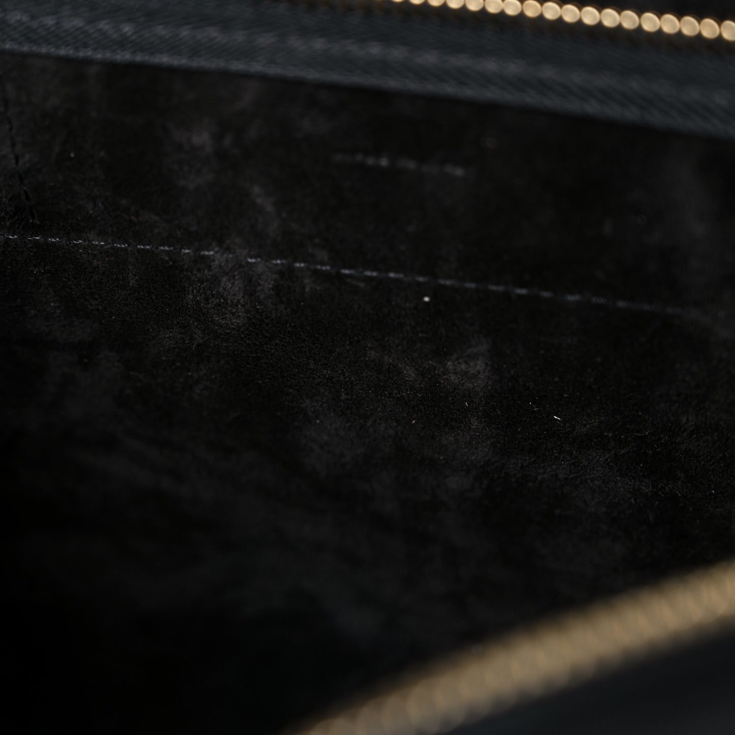 Grained Calfskin Nano Belt Bag Black