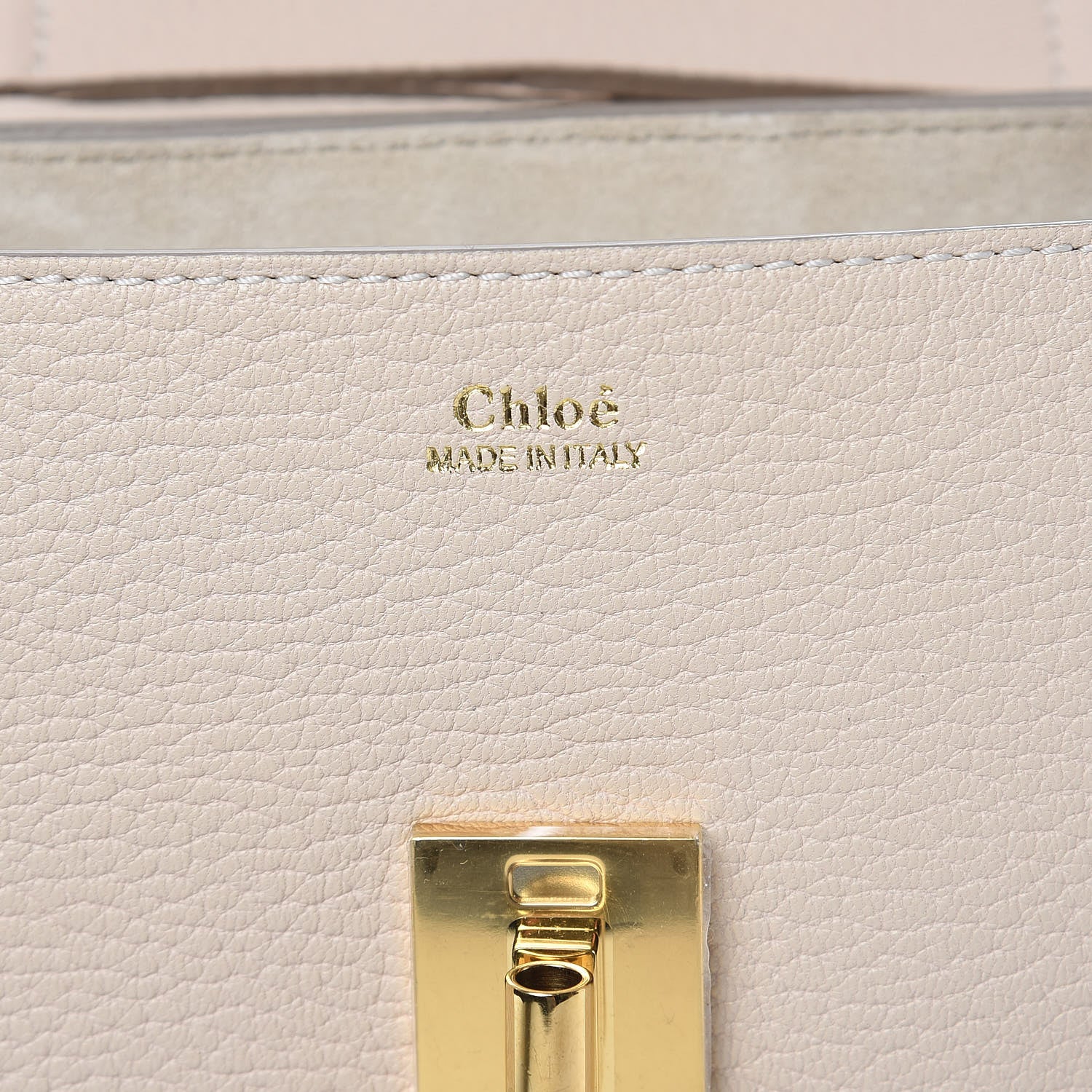 Chloe Grained Lambskin Mini Drew Shoulder Bag Abstract White 6 of 9