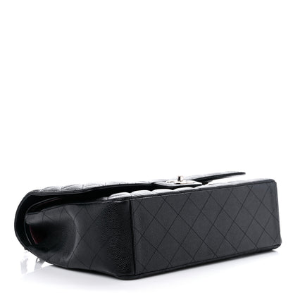 Chanel Caviar Quilted Maxi Double Flap Black 4 of 13