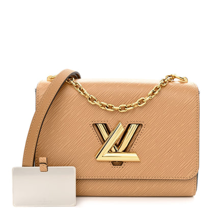 Louis Vuitton Epi Twist Shoulder Bag MM Camel 1 of 10