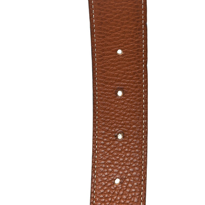 Hermes Box Togo 32mm H Belt 110 44 Black Gold 3 of 6