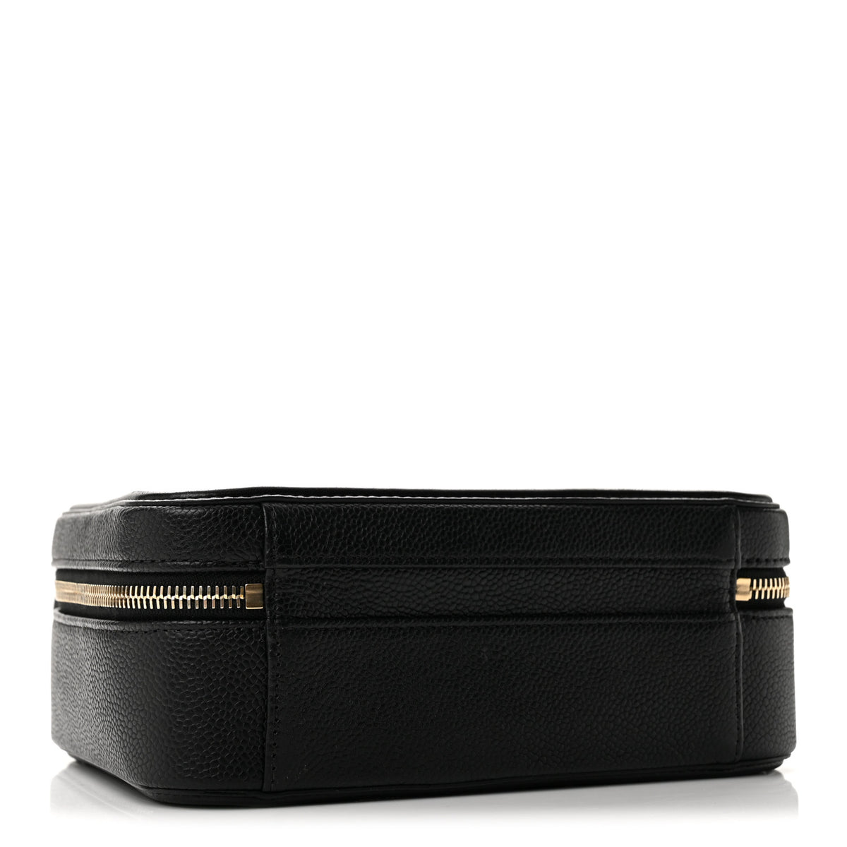 Chanel Caviar Quilted Medium CC Filigree Vanity Case Black 4 of 13