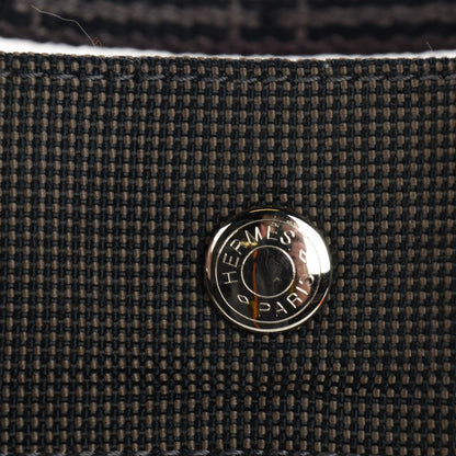 Hermes Canvas Herline Backpack Grey 3 of 15