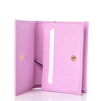 Gucci Dollar Calfskin Bosco Card Case Wallet Malva 5 of 8