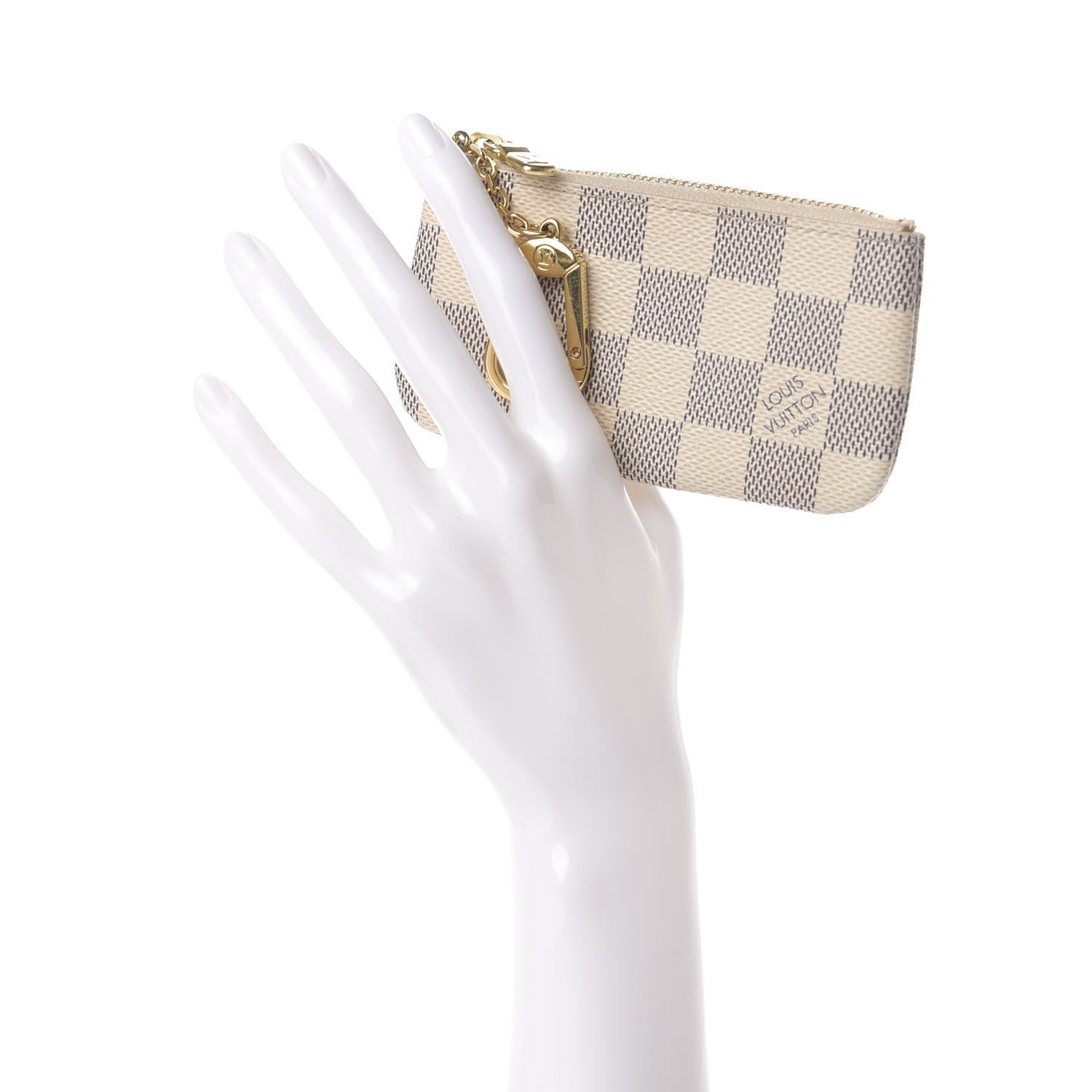 Louis Vuitton Damier Azur Key Pouch 2 of 6