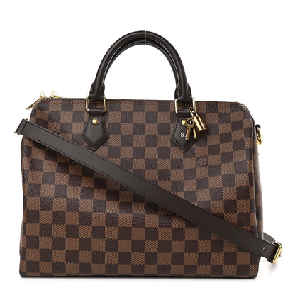 Louis Vuitton Damier Ebene Speedy Bandouliere 30 1 of 12