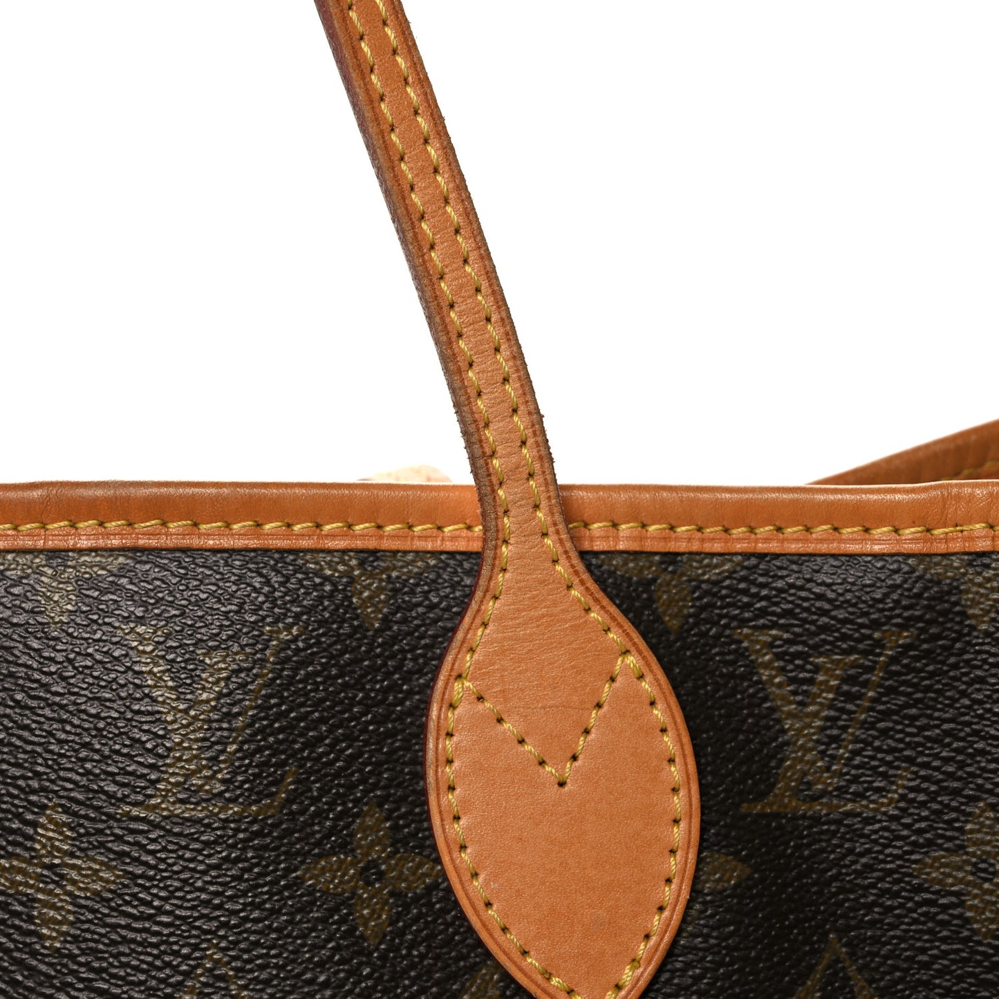 Monogram V Neverfull MM Turquoise