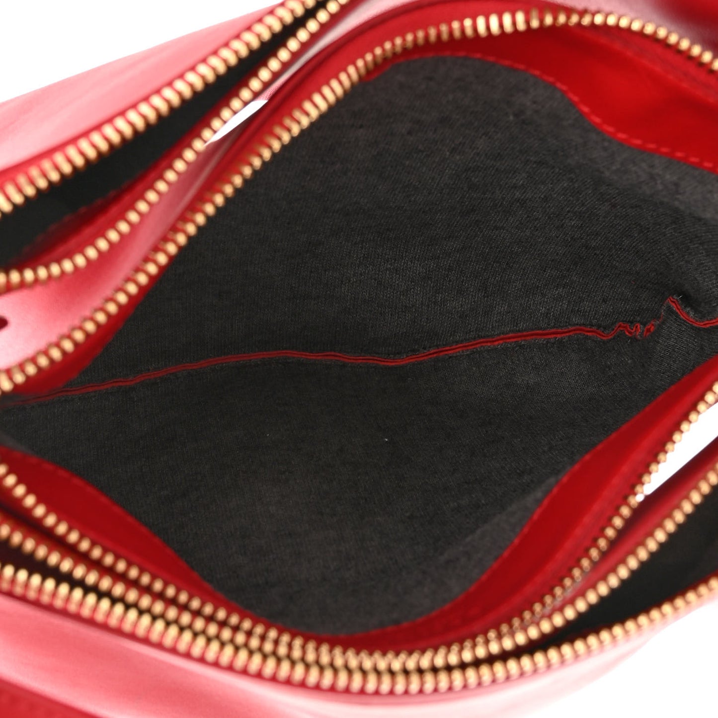 Lambskin Small Trio Crossbody Bag Red