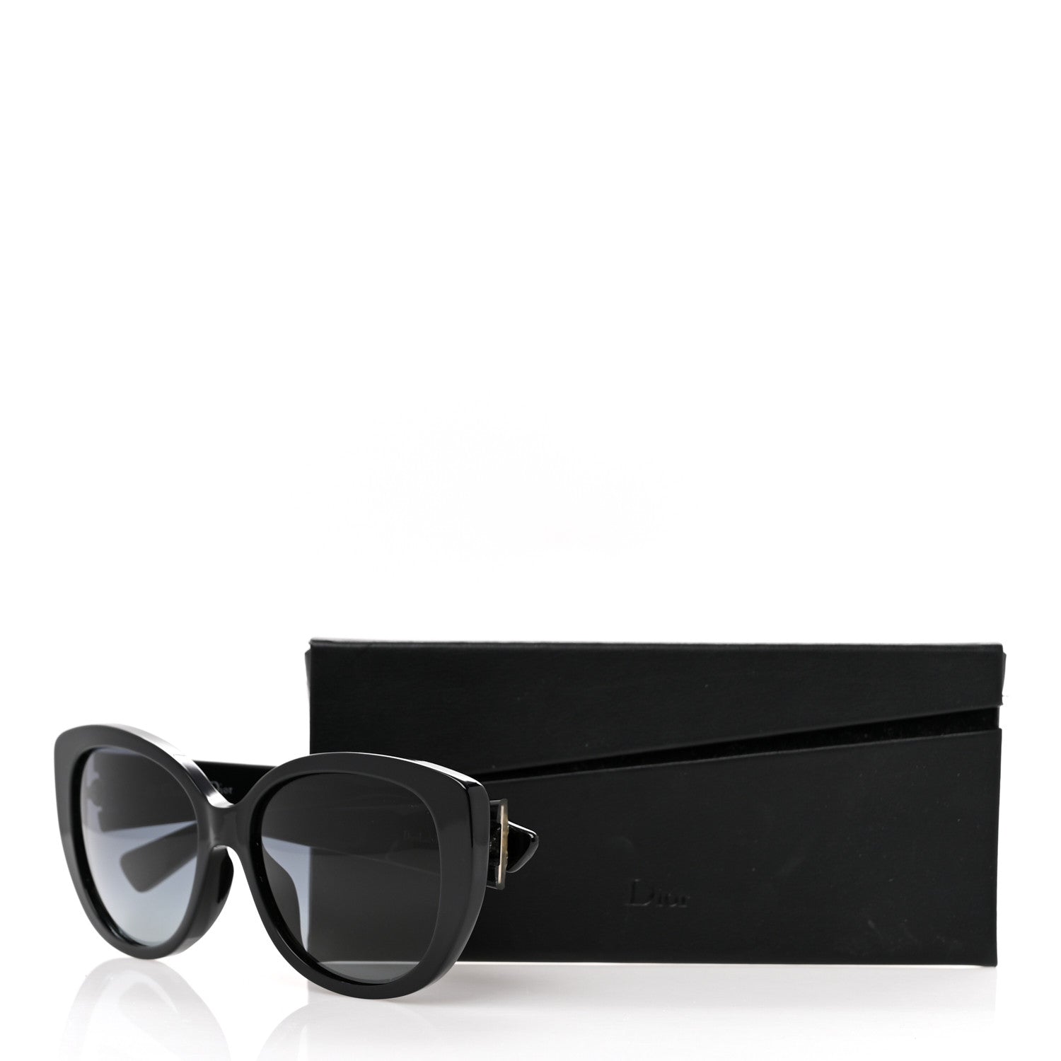 Christian Dior Resin Micro-Cannage Dior Lady 1 Sunglasses Light Gold Black 9 of 9