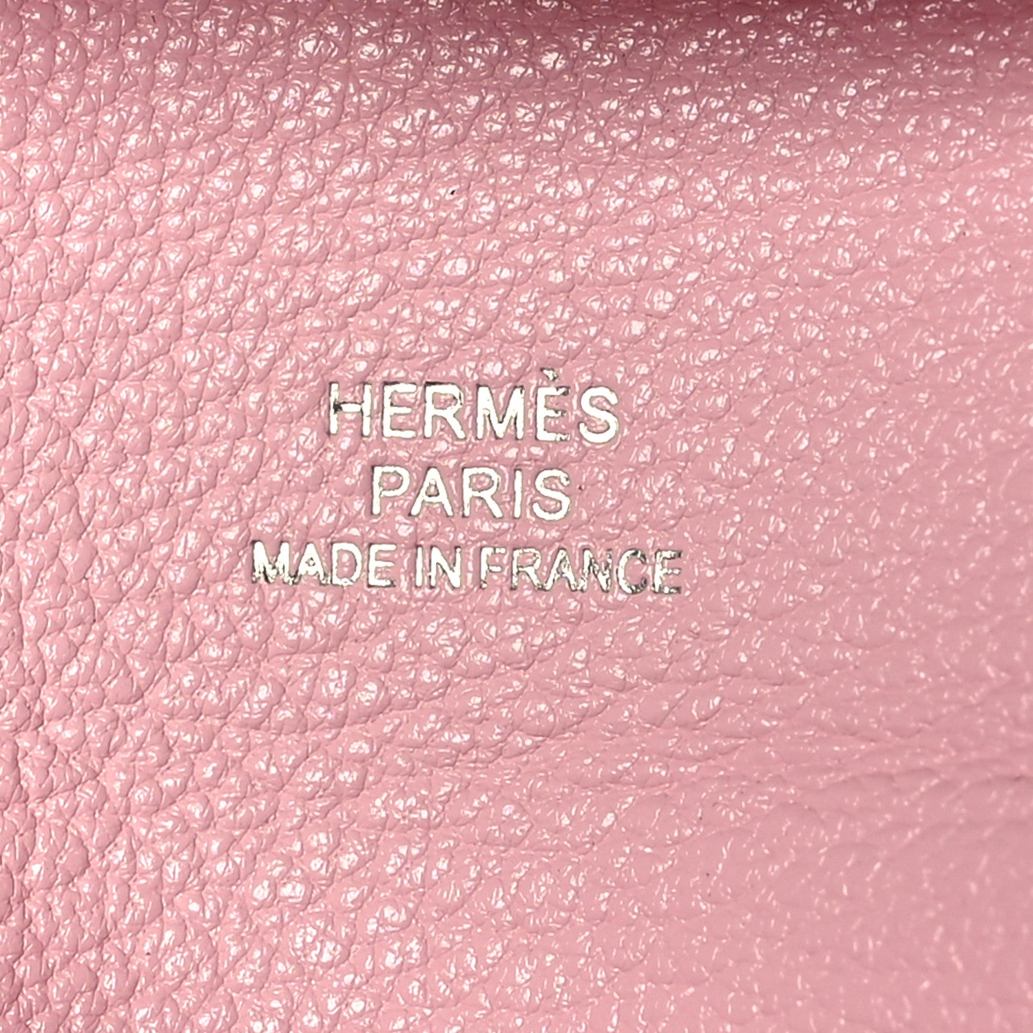 Hermes Chevre Mysore Bastia Coin Purse Rose Sakura 6 of 7