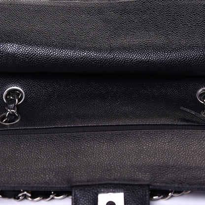 Chanel Caviar Quilted Medium Double Flap Black 5 of 14
