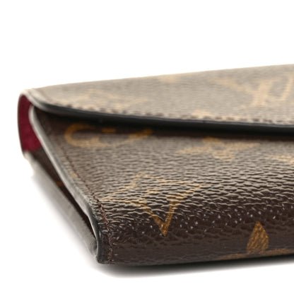 Louis Vuitton Monogram Josephine Wallet Fuchsia 7 of 8