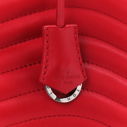 Louis Vuitton Calfskin New Wave Chain Tote Ecarlate 7 of 10