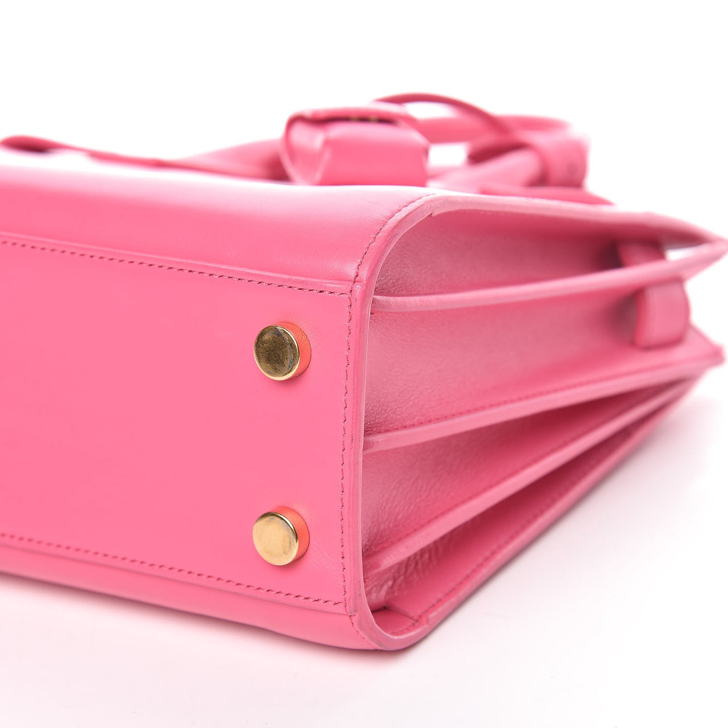 Calfskin Nano Sac De Jour Lipstick Fuchsia
