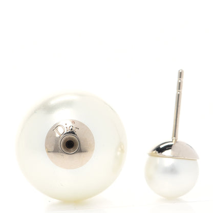 Christian Dior Pearl Mise En Dior Tribal Earrings 3 of 5