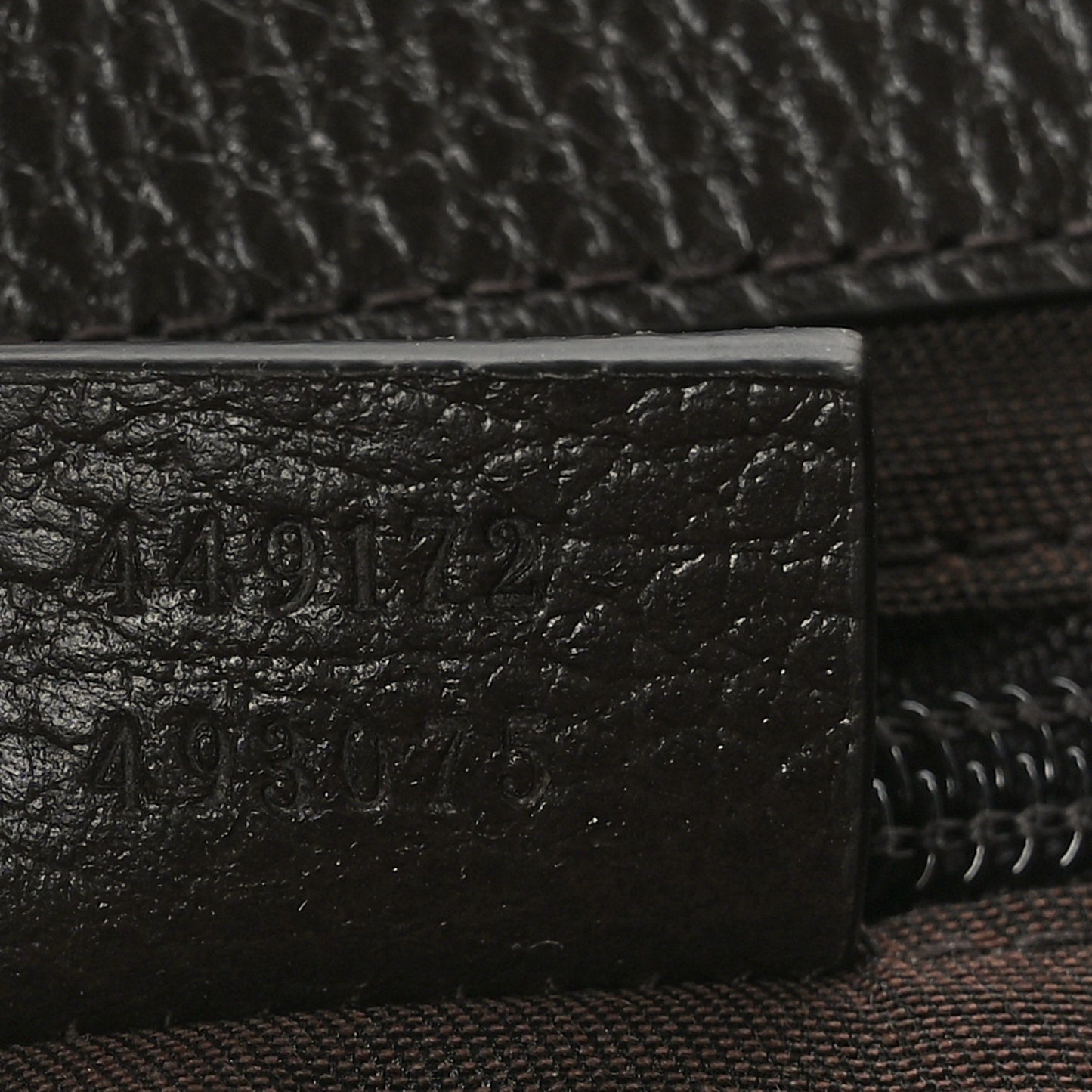 Monogram Flap Messenger Bag Beige Dark Brown