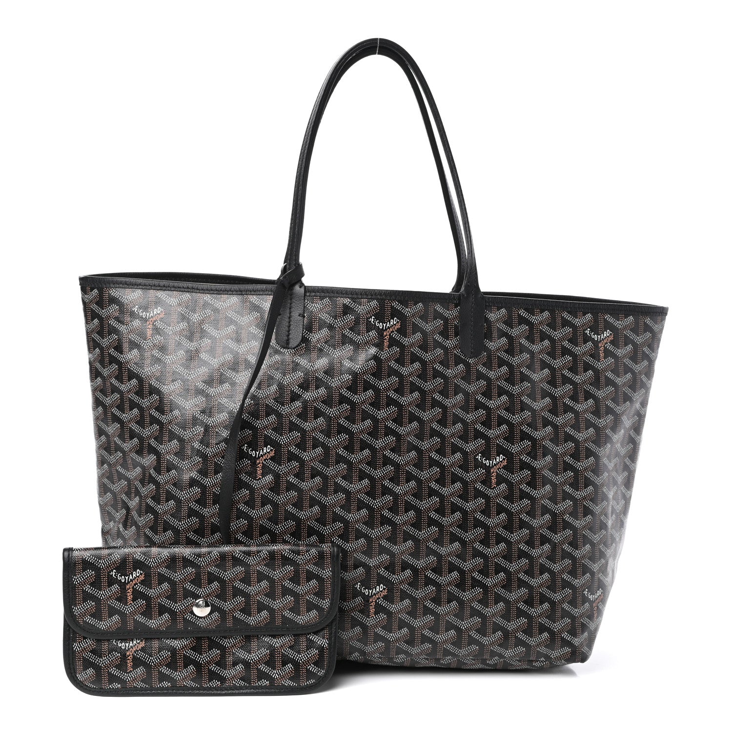 Goyard Goyardine Saint Louis PM Black 1 of 8
