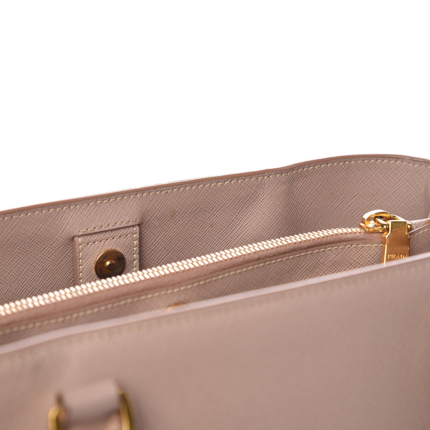 Prada Saffiano Lux Medium Tote Cammeo 9 of 14