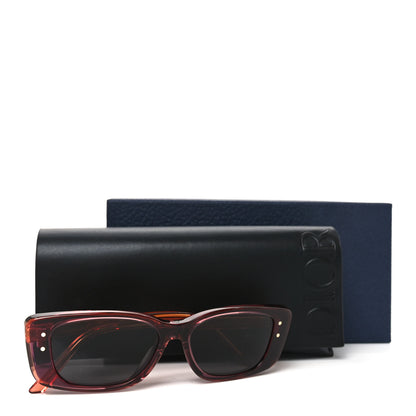 Christian Dior Acetate Cannage DiorHighlight S21 Square Sunglasses Bordeaux 6 of 6