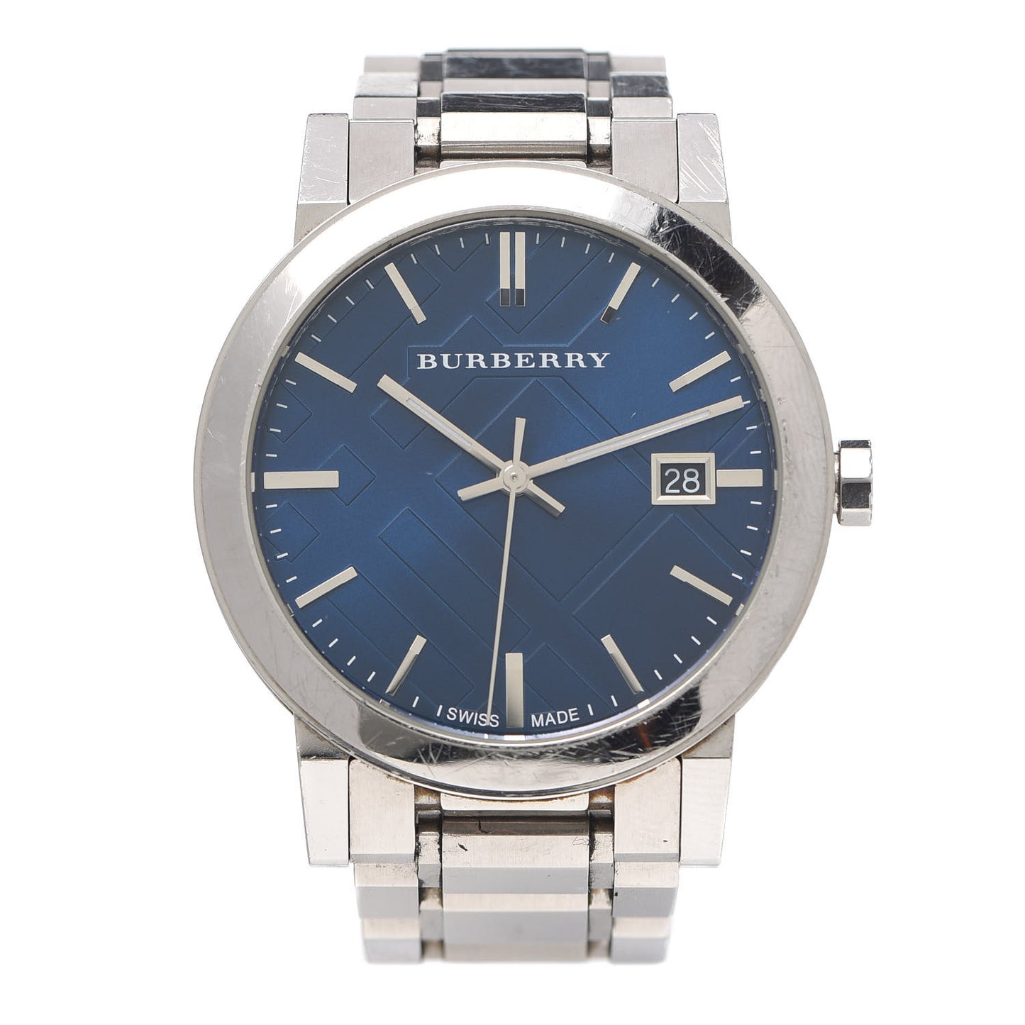 Stainless Steel 38mm The City Quartz Watch Blue BU9031