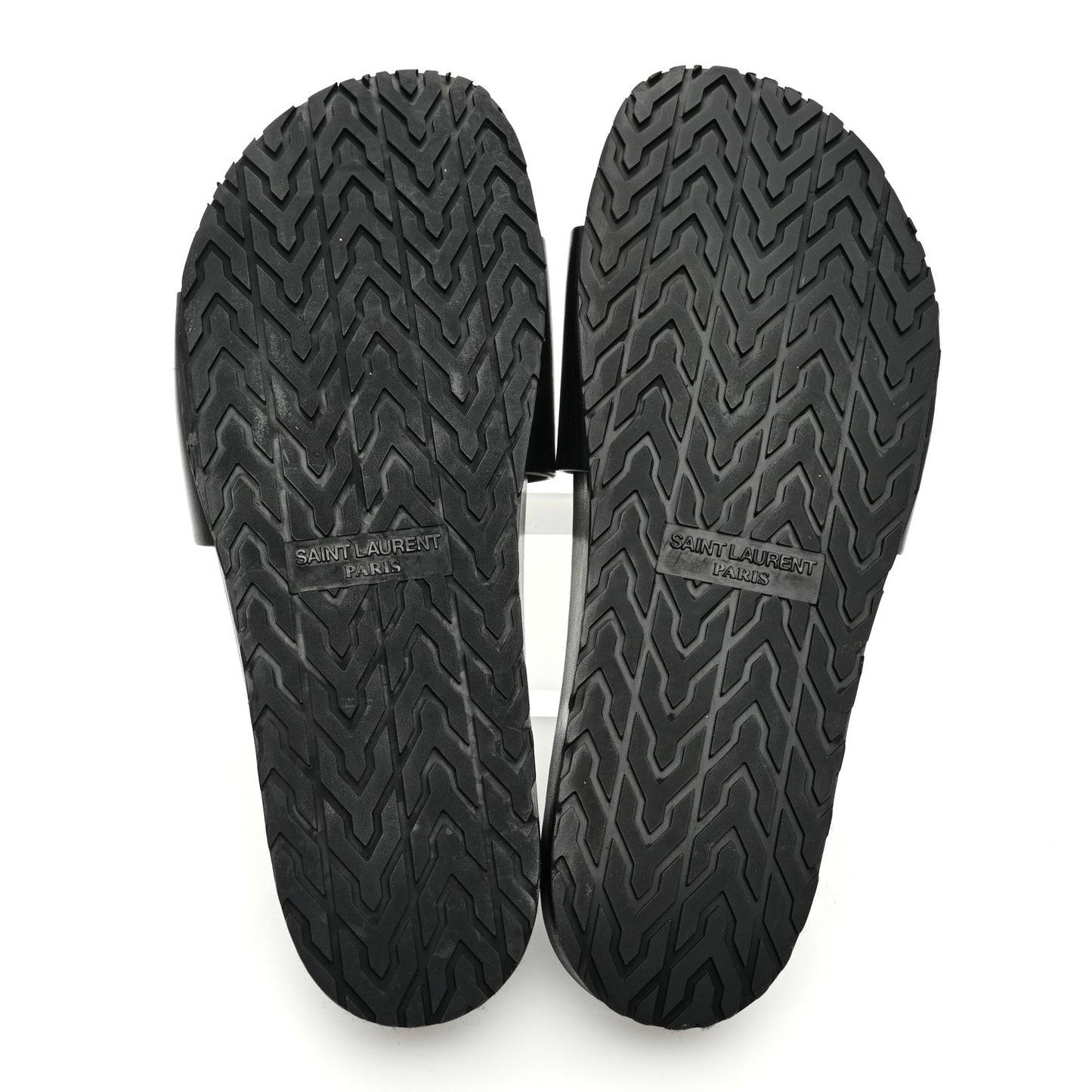 Calfskin Monogram Jimmy Joan Slide Sandals 43 Black