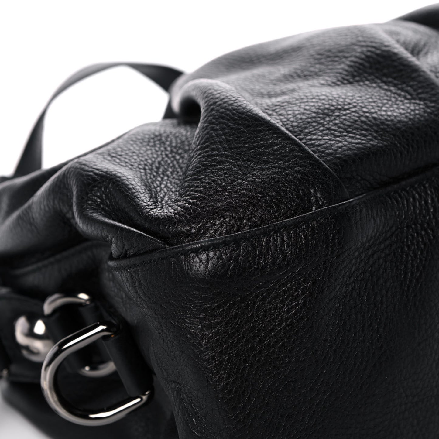 Calfskin Medium Icon Bit Boston Black