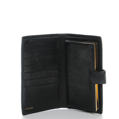Chanel Caviar Timeless CC French Wallet Black 5 of 8