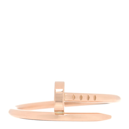 Cartier 18K Pink Gold Small Juste Un Clou Ring 58 8.25 1 of 4