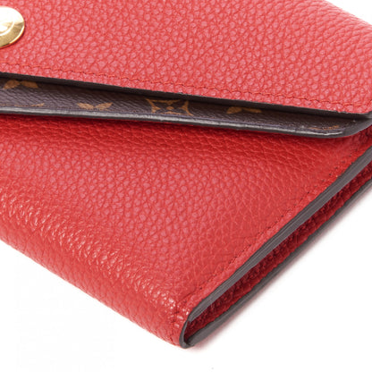 Louis Vuitton Calfskin Double V Wallet Rubis 4 of 8