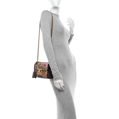 Gucci GG Supreme Monogram Bengal Small Padlock Shoulder Bag Beige Pink 3 of 13