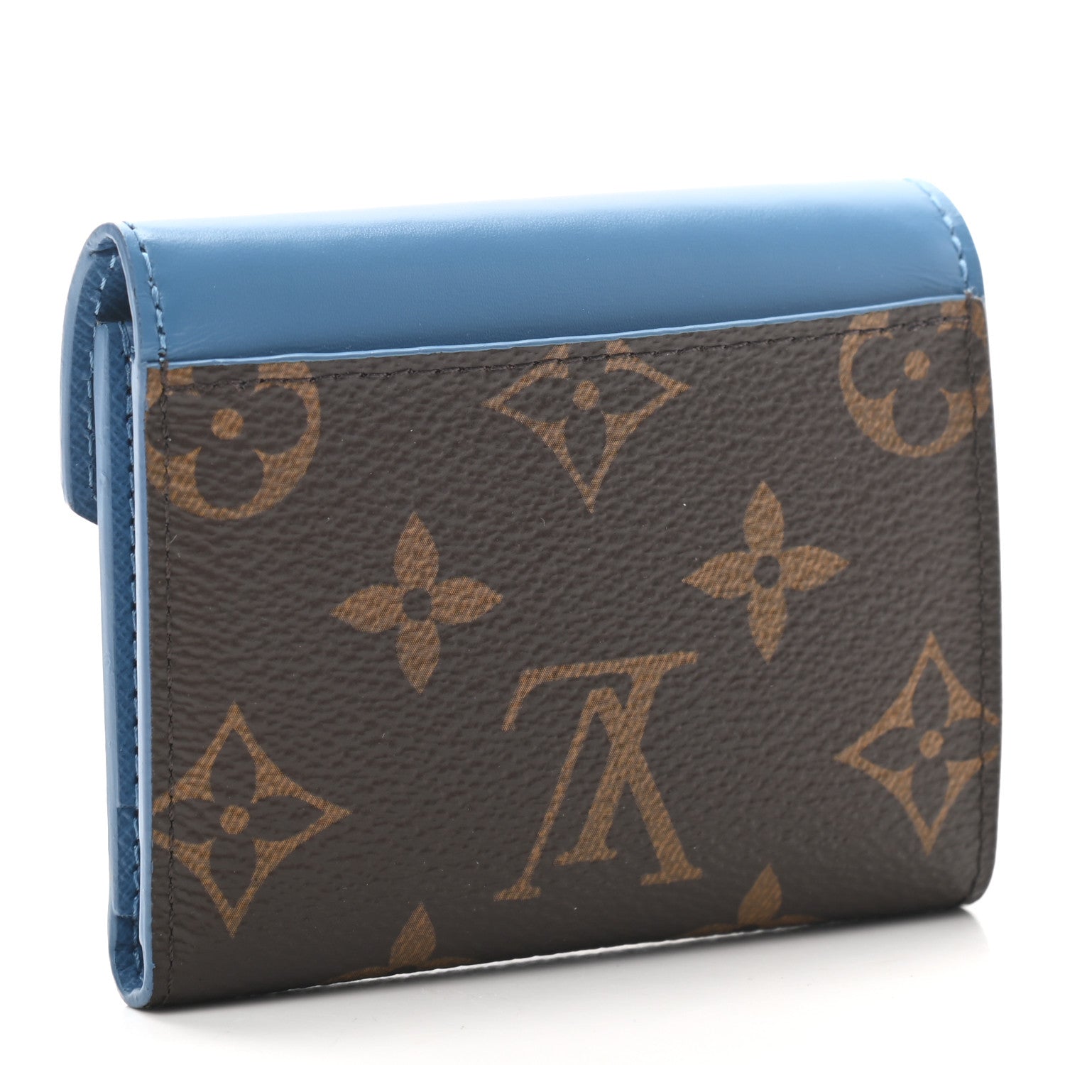 Louis Vuitton Monogram Zoe Wallet Blue Jean 3 of 6