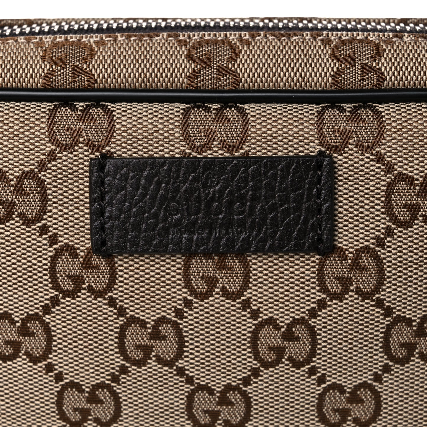 Monogram Belt Bag Dark Brown