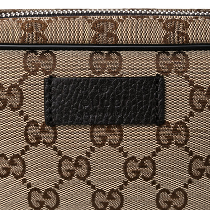 Gucci Monogram Belt Bag Dark Brown 8 of 10
