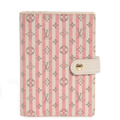Louis Vuitton Mini Lin Croisette Small Ring Agenda Rouge 1 of 7