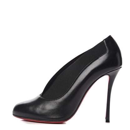 Christian Louboutin Shiny Nappa Toot Couverte 100 Pumps 40 Black 1 of 9