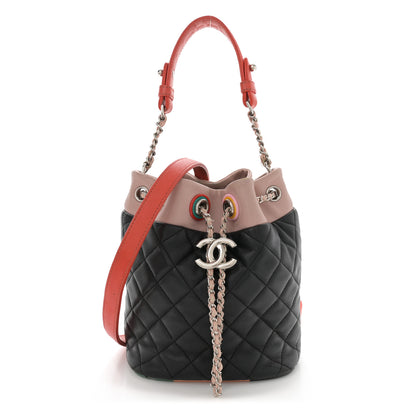 Chanel Lambskin Quilted Cuba Drawstring Tote Multicolor 1 of 16