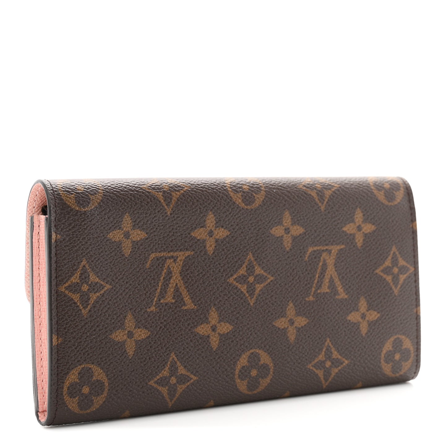 Monogram Emilie Wallet Rose Ballerine