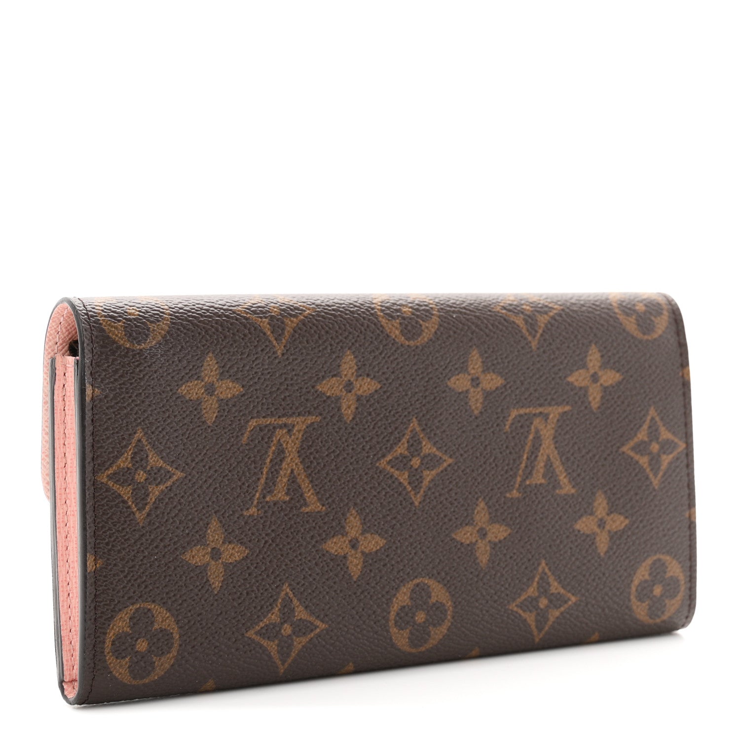 Louis Vuitton Monogram Emilie Wallet Rose Ballerine 3 of 7