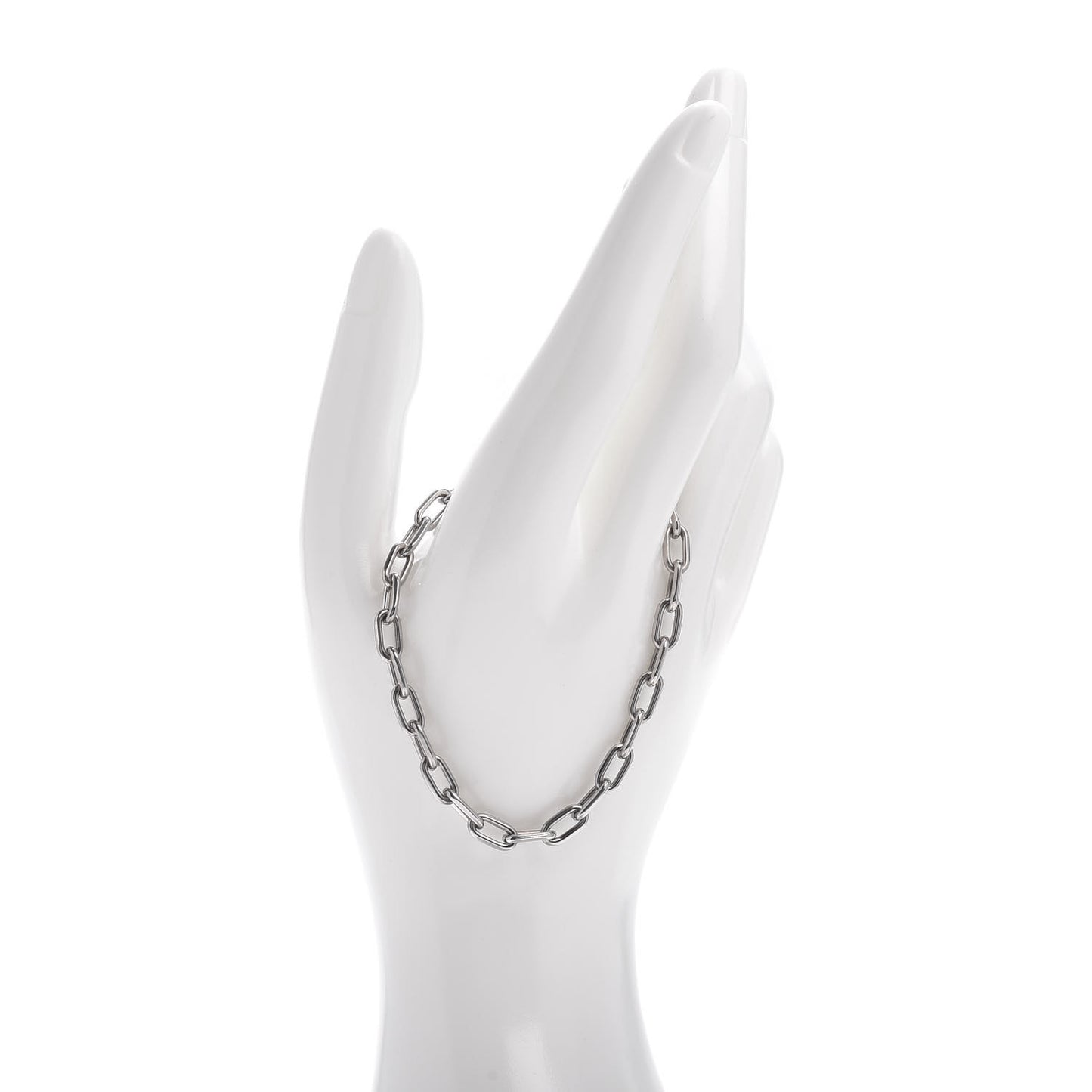 18K White Gold Spartacus Chain Bracelet