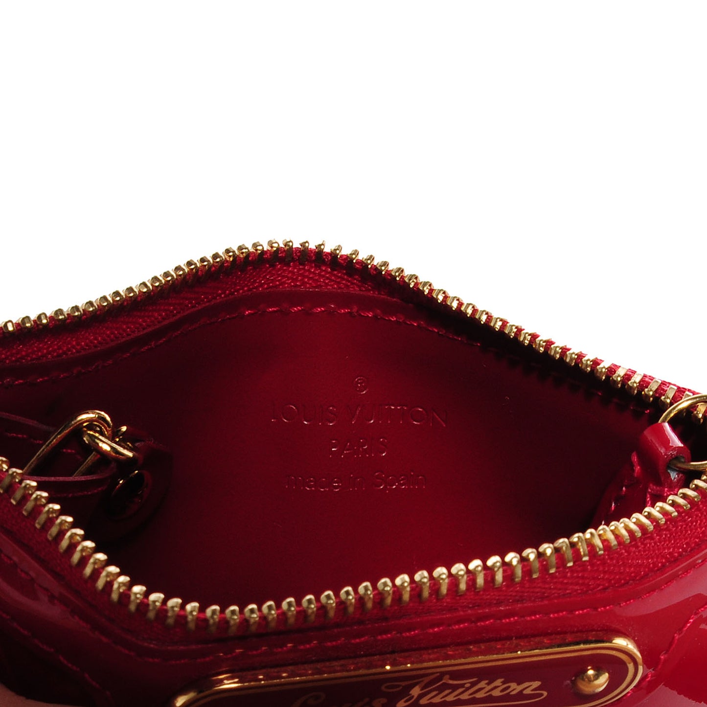 Vernis Key Pouch Pomme D'Amour